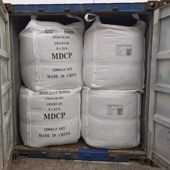 Grado de alimentación granular de fosfato dicálcico