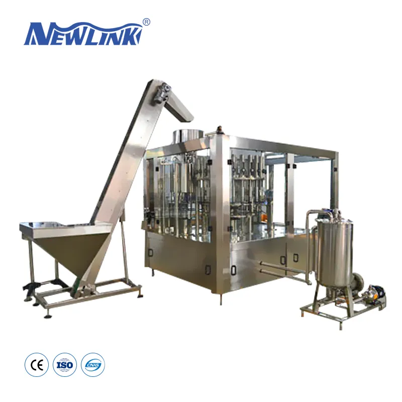 Máquina de llenado de agua de soda y bebidas carbonatadas (serie RFC-C)