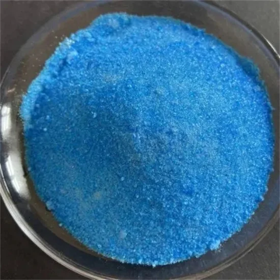 Industrial/Alimentación/Galvanoplastia Cooper Sulfato Pentahidratado 98% Polvo azul/Cristal CAS 7758-99-8 Productos químicos para tratamiento de agua